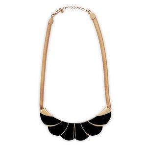 Curved Bib Necklace